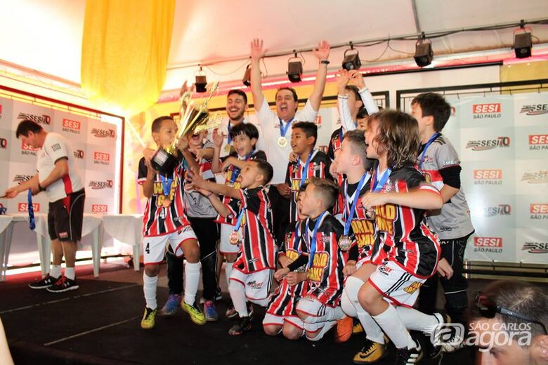 Multi Esporte conquistou dois títulos na Copa Sesi - Crédito: Divulgação
