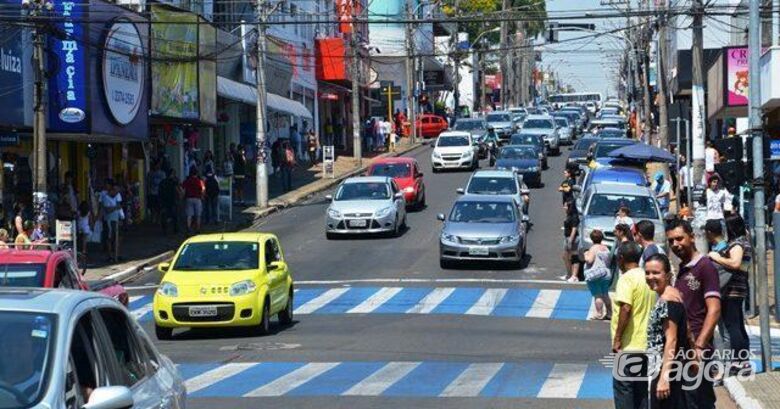 Comércio de São Carlos terá horário especial na próxima segunda-feira - Crédito: Arquivo/SCA