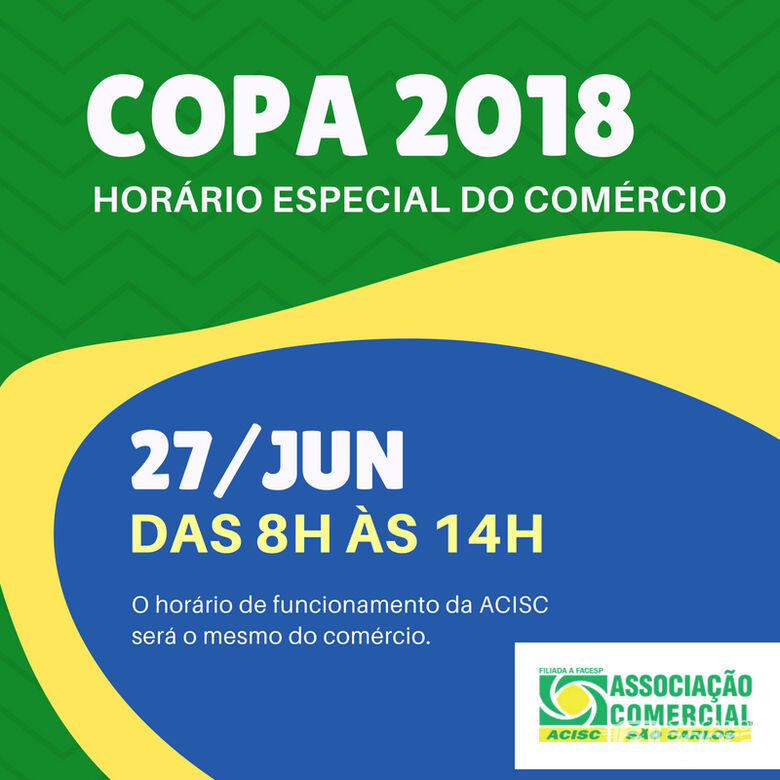 Comércio terá horário especial nesta quarta-feira - 