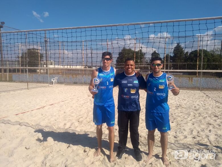 Time de vôlei de praia está invicta na temporada - Crédito: Divulgação