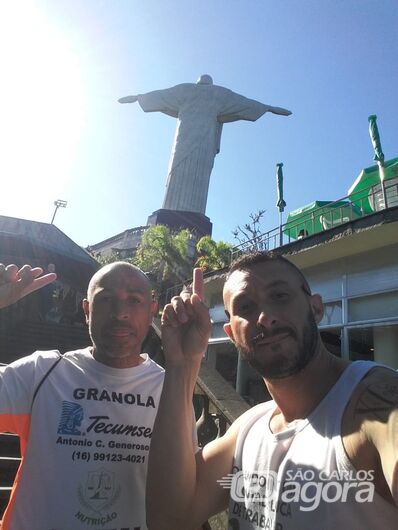 Granola e Anderson no Rio: expectativa positiva - Crédito: Divulgação