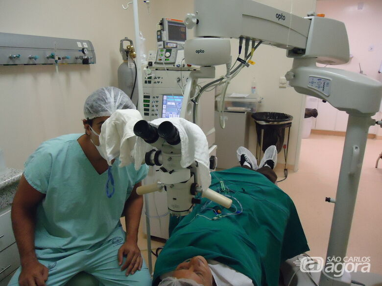 Ambulatório de oftalmologia da santa casa corre o risco de ter mutirão cancelado em julho - Crédito: Divulgação