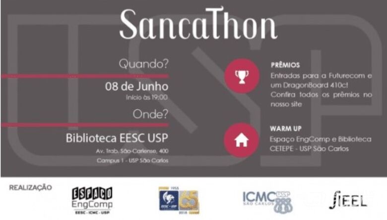 1º SancaThon: Crie uma solução para um problema de São Carlos em 31 horas - 