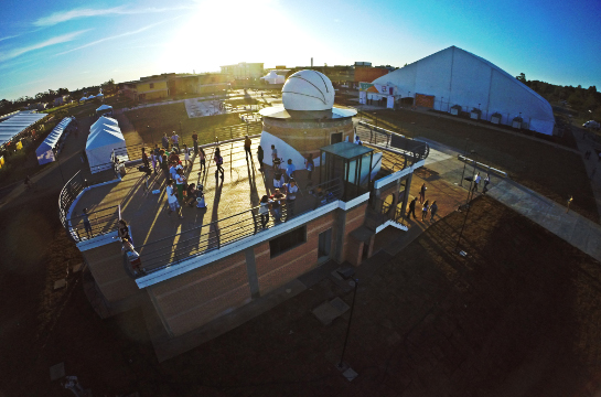 Observatório Astronômico da UFSCar terá atividades no eclipse lunar desta sexta-feira - Crédito: Divulgação