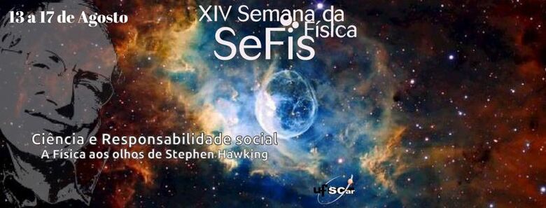 Semana da Física na UFSCar homenageia Stephen Hawking - 