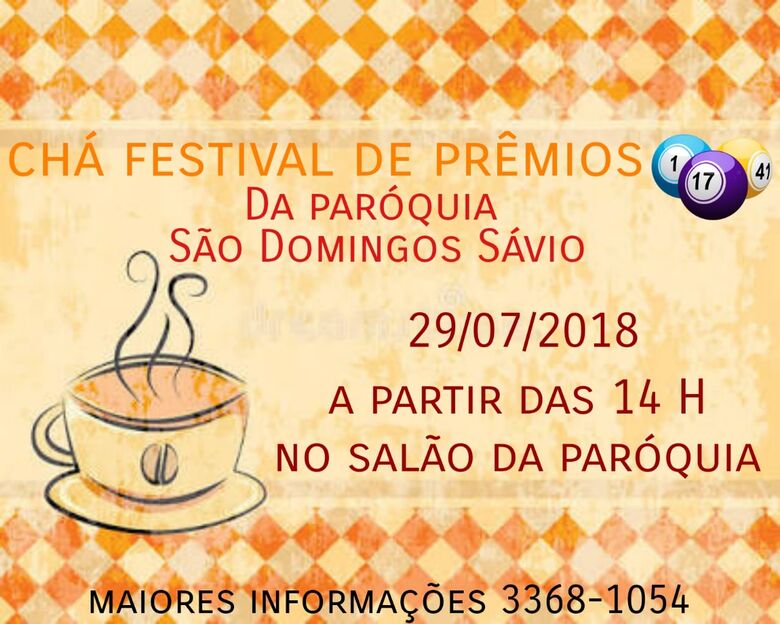 Paróquia São Domingos realiza show de prêmios e chá beneficente -