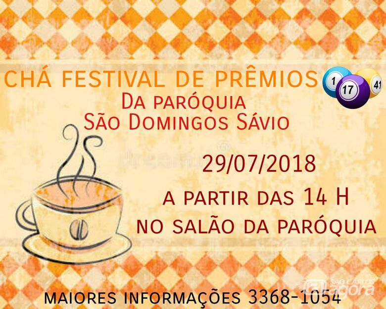 Paróquia São Domingos realiza show de prêmios e chá beneficente - 
