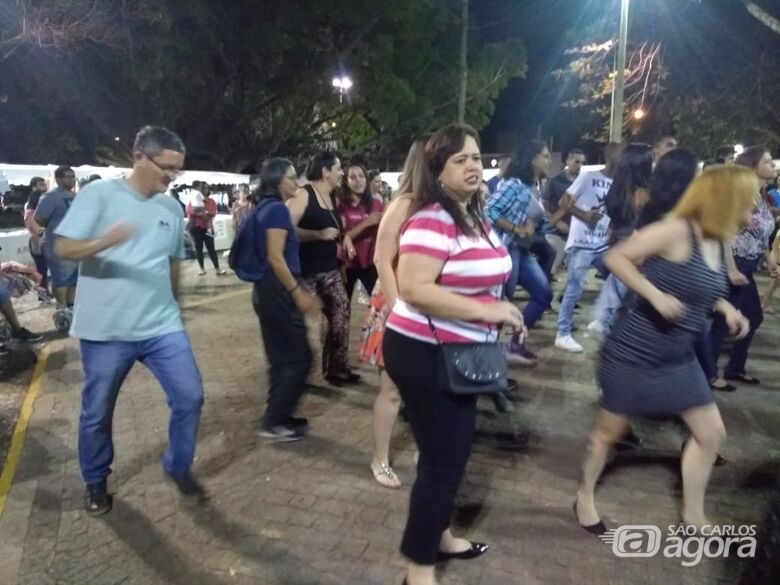 Praça da 15 vira um baile a céu aberto - Crédito: Divulgação