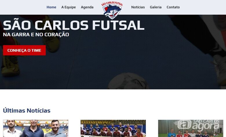 São Carlos Futsal lança site oficial e se prepara para início dos treinos - Crédito: Divulgação