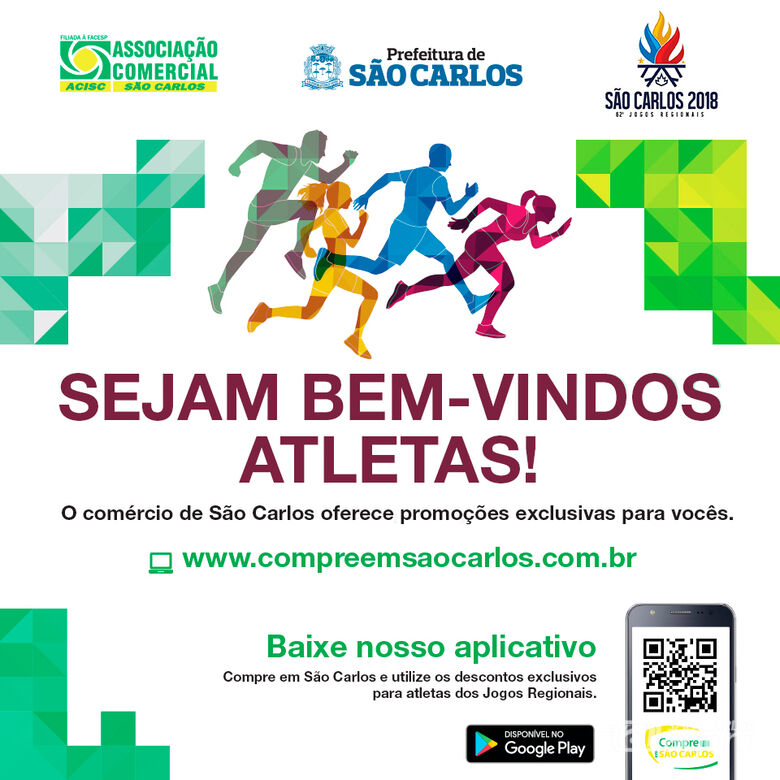 62º Jogos Regionais devem movimentar o comércio de São Carlos -