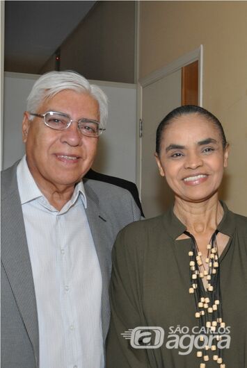 Azuaite conversa com Marina Silva sobre segurança, educação e previdência - Crédito: Divulgação