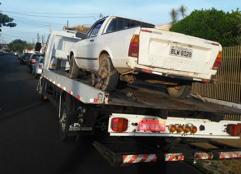 Com ajuda do radar inteligente, veículo furtado é recuperado pela PM - Crédito: Divulgação