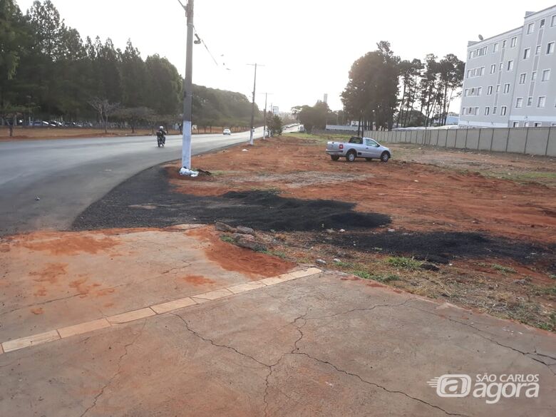 "O local passou por melhoria de duplicação, contudo ainda precisa de intervenção para o pedestre e ciclista utilizarem a via com segurança", afirmou Sérgio Rocha - Crédito: Assessoria do vereador