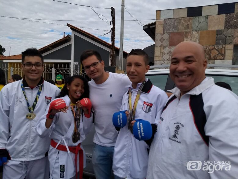 Karatecas ibateenses se destacam no Campeonato Brasileiro Zonal Sul - Crédito: Divulgação