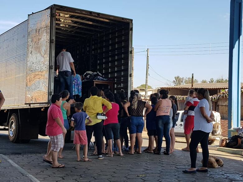 Solidariedade chega ao Distrito de Santa Eudóxia - Crédito: Divulgação