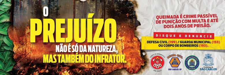 Campanha visa orientar danos causados por queimadas - 
