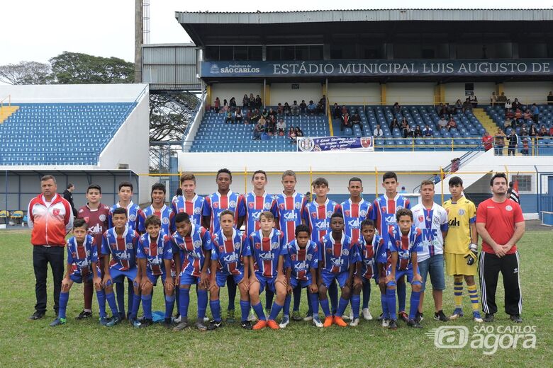 Sub13 do Lobão enfrenta a União Barbarense podendo adentrar ao grupo de classificados - Crédito: Gustavo Curvelo/Divulgação