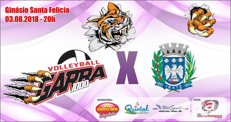 Garra 1000/Seniram chama torcida para jogo contra o Despi Ibaté -