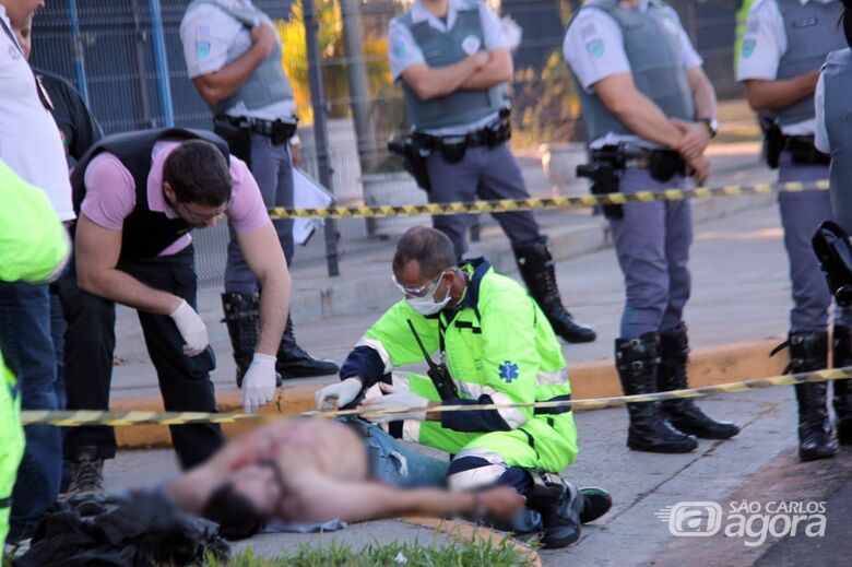 Reage a abordagem e acaba morto pela Polícia Rodoviária na Washington Luis - Crédito: Maycon Maximino