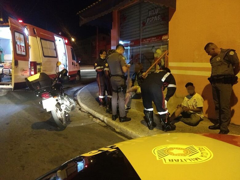 Atropelamento deixa dois feridos no Cidade Aracy - Crédito: Luciano Lopes