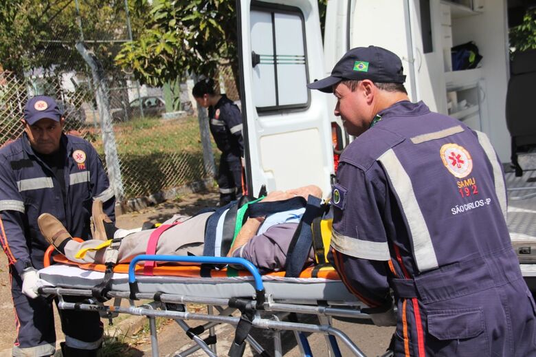 Idoso é atropelado por moto na Redenção - Crédito: Maycon Maximino