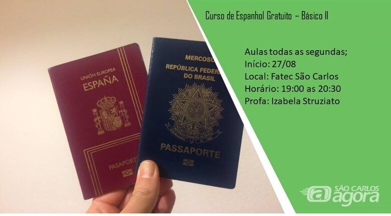 Fatec São Carlos realizará curso de Espanhol Básico I e II gratuitamente - Crédito: Divulgação