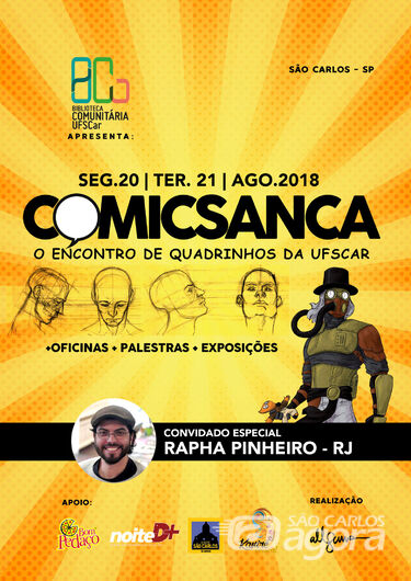 Colecionadores e amantes das histórias em quadrinhos irão se reunir em São Carlos - Crédito: Divulgação