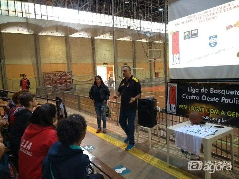 Clínica de basquete atinge meta e reúne professores, técnicos e estudantes - Crédito: Marcos Escrivani