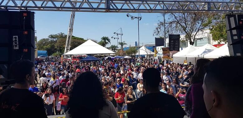 Quebrando o Silêncio reúne milhares de pessoas no Centro de São Carlos - Crédito: Divulgação