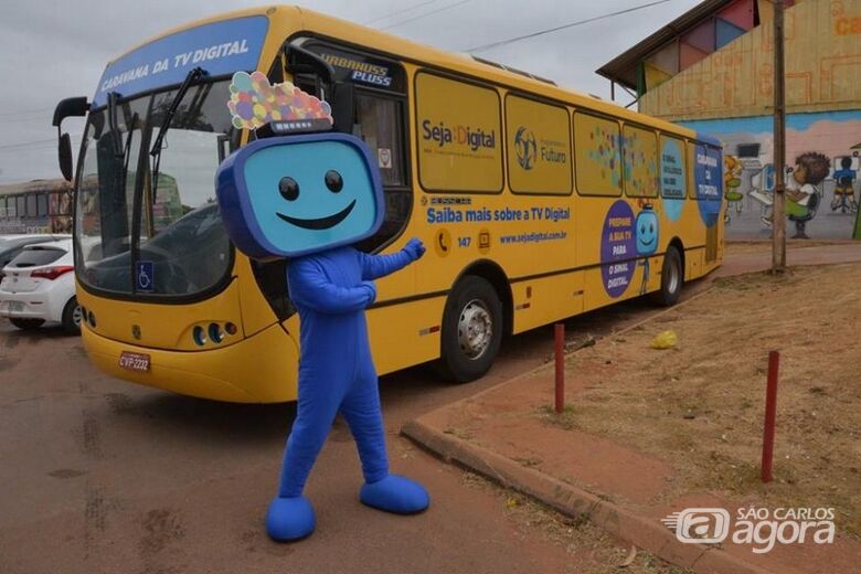 São Carlos recebe caravana da TV Digital neste sábado - Crédito: Divulgação