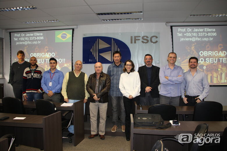 Representantes do Legislativo de São Carlos visitam IFSC/USP - Crédito: Divulgação