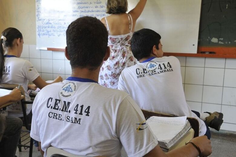 Maioria no ensino médio não aprende o básico de português e matemática - Crédito: Agência Brasil