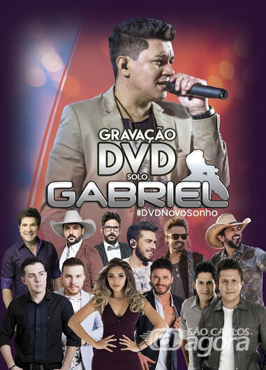 Sertanejo Gabriel grava primeiro DVD solo em São Carlos com participações especiais - Crédito: Divulgação