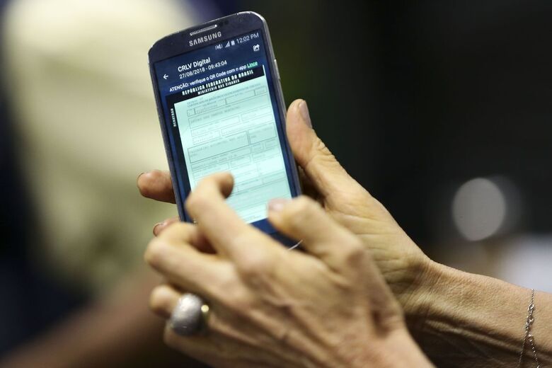 Documentos de veículos também terão versão eletrônica - Crédito: Marcelo Camargo/Agência Brasil