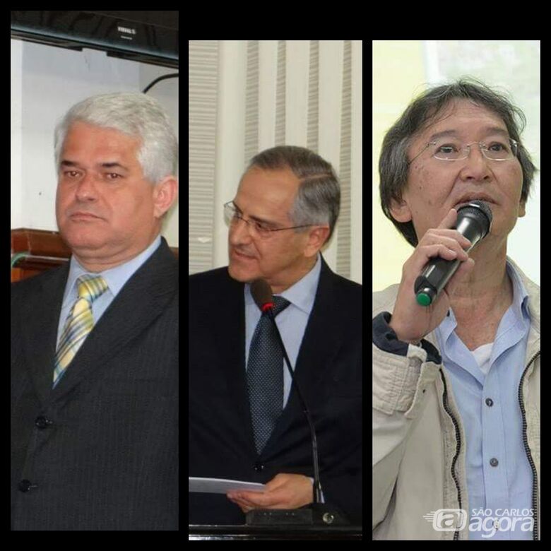 Marquinho, Altomani e Hashimoto: vereador denunciou fraude e envolvidos têm condenação mantida pelo TJ-SP - Crédito: Divulgação