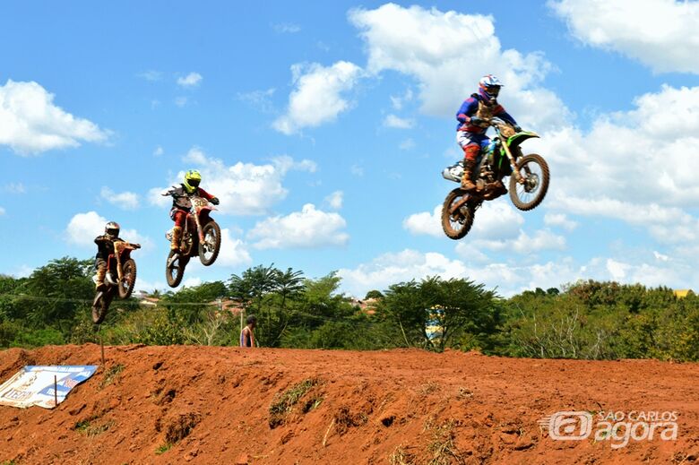 Motocross agitou o final de semana em Ibaté - Crédito: Divulgação