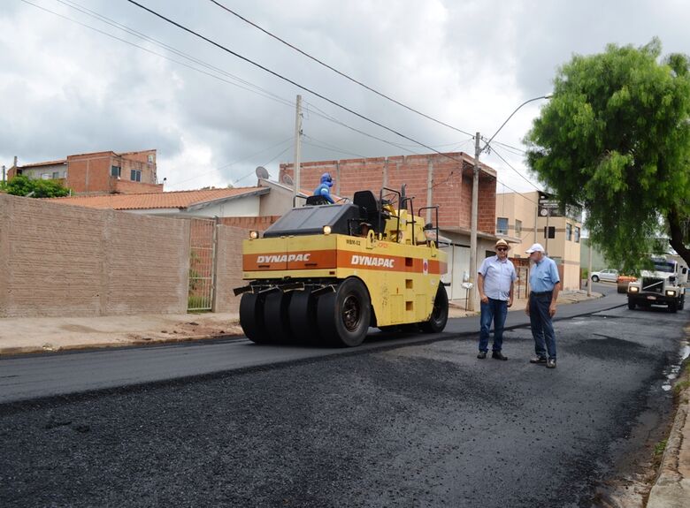 Segunda etapa do recapeamento do Aracy será somente após as eleições - Crédito: Divulgação