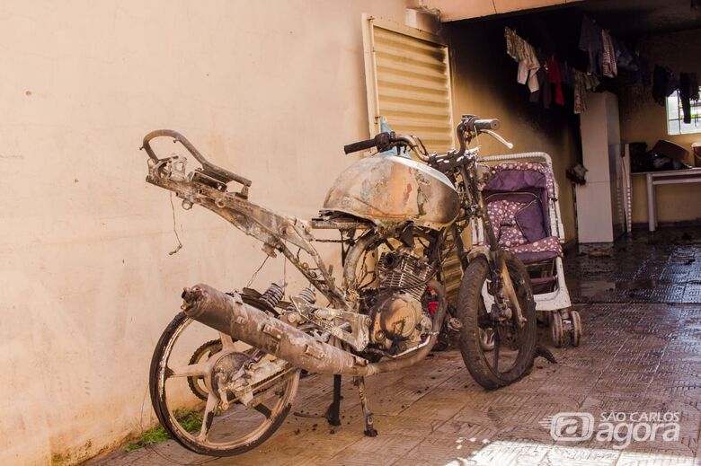 Ex é acusado de atear fogo em motocicleta na Vila Prado - Crédito: Marco Lúcio