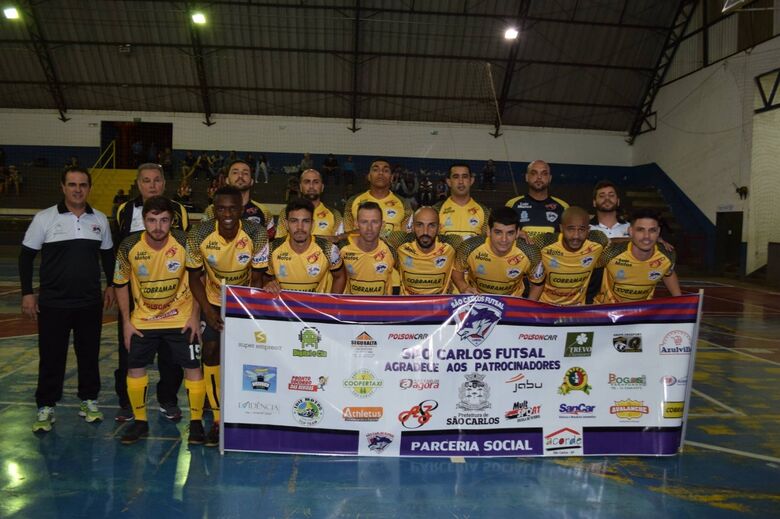 São Carlos Futsal despacha São José e faz 11 gols; Matheus é o artilheiro da noite - Crédito: Divulgação