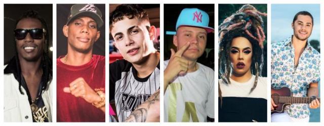 Tusca confirma MC Kekel, MC GW, MC Hariel, DJ R7, Glória Groove e Jammil - Crédito: Divulgação