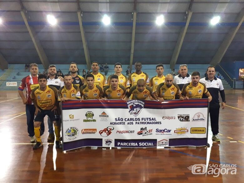 São Carlos Futsal garante vaga na série ouro da Copa Record - Crédito: Marcos Escrivani