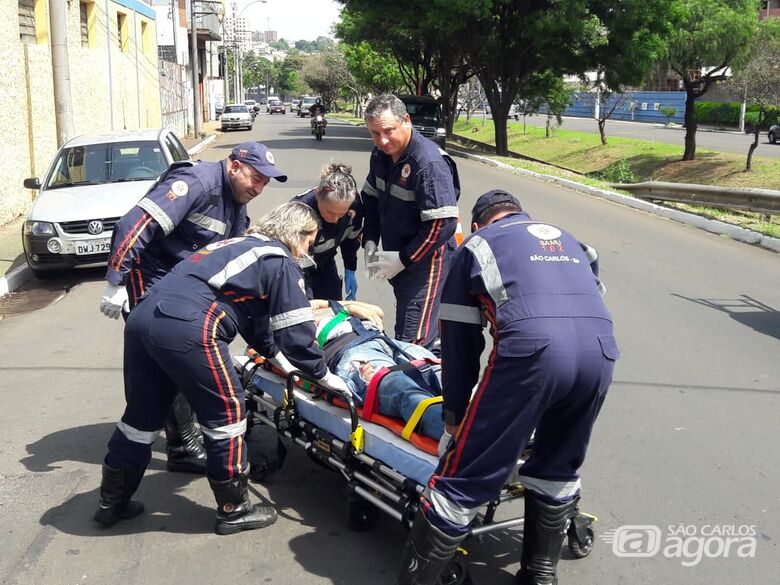 Acidente deixa dois feridos no Jardim Lutfalla - Crédito: Maycon Maximino