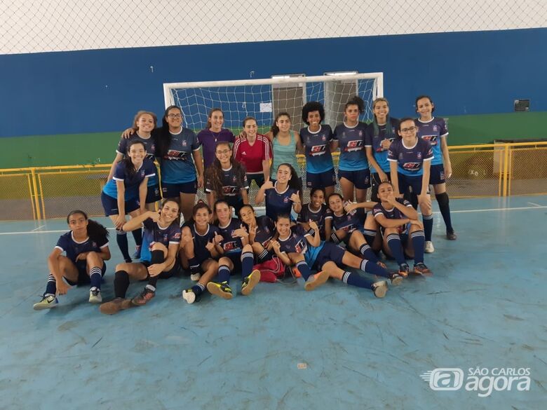 Meninas da Asf São Carlos estreiam no Estadual Infantil e sonham alto - Crédito: Marcos Escrivani