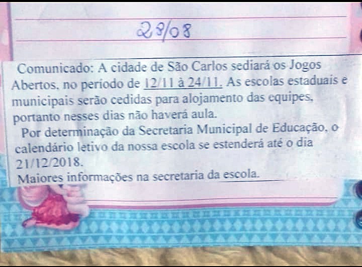 Polêmica permanece e mães mostram insatisfação com alteração nos dias das aulas em Cemeis e Emebs - Crédito: Divulgação