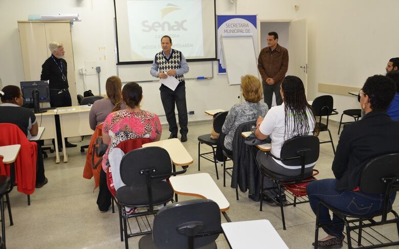 SMTER e Senac iniciam novo curso de capacitação - Crédito: Divulgação