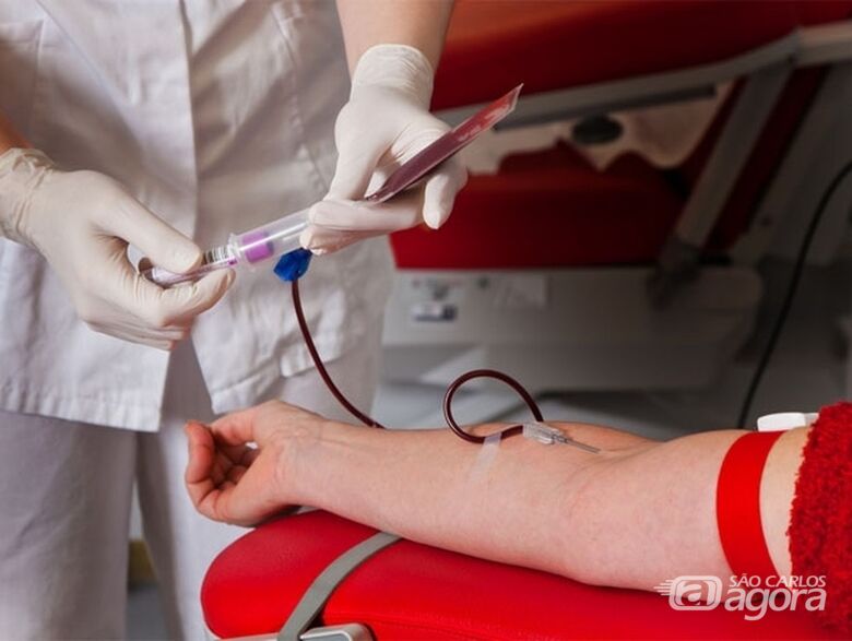 Banco de Sangue da Santa Casa necessita de doadores tipo A positivo - Crédito: Divulgação