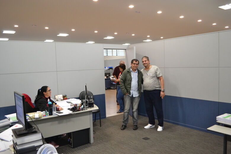 Zé Parella recebe a visita do prefeito de Brodósqui - Crédito: Divulgação