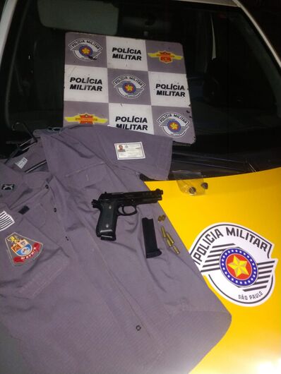 Falso policial tentava suicídio na Washington Luis - Crédito: Luciano Lopes