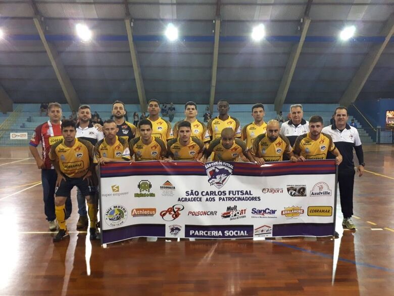 Chegou a hora da decisão para o São Carlos Futsal na Copa Record - Crédito: Marcos Escrivani
