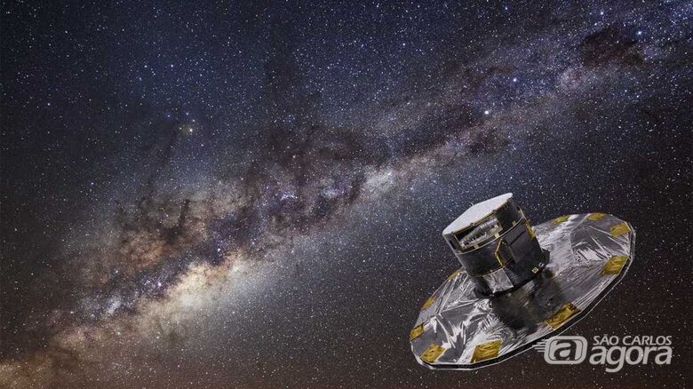 Missão espacial “Gaia”: uma nova era da Astronomia - Crédito: Divulgação